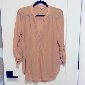 Aritzia Talula gauzy long sleeved t-shirt
